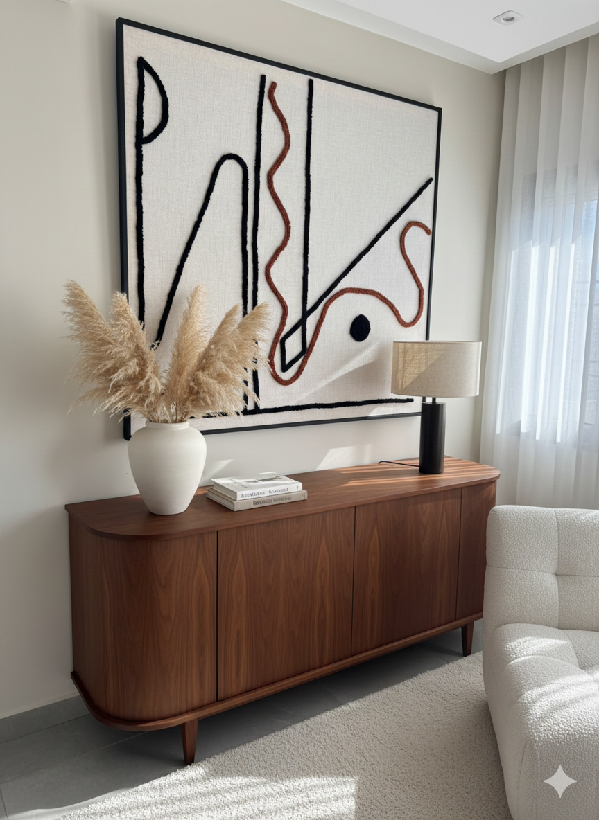 Grigri Maison & Argile - Tableau brodé - 2