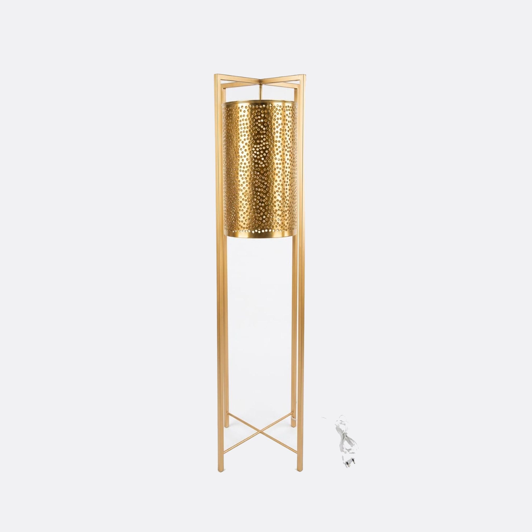 Grigri Houchna - Lampadaire en cuivre - 1