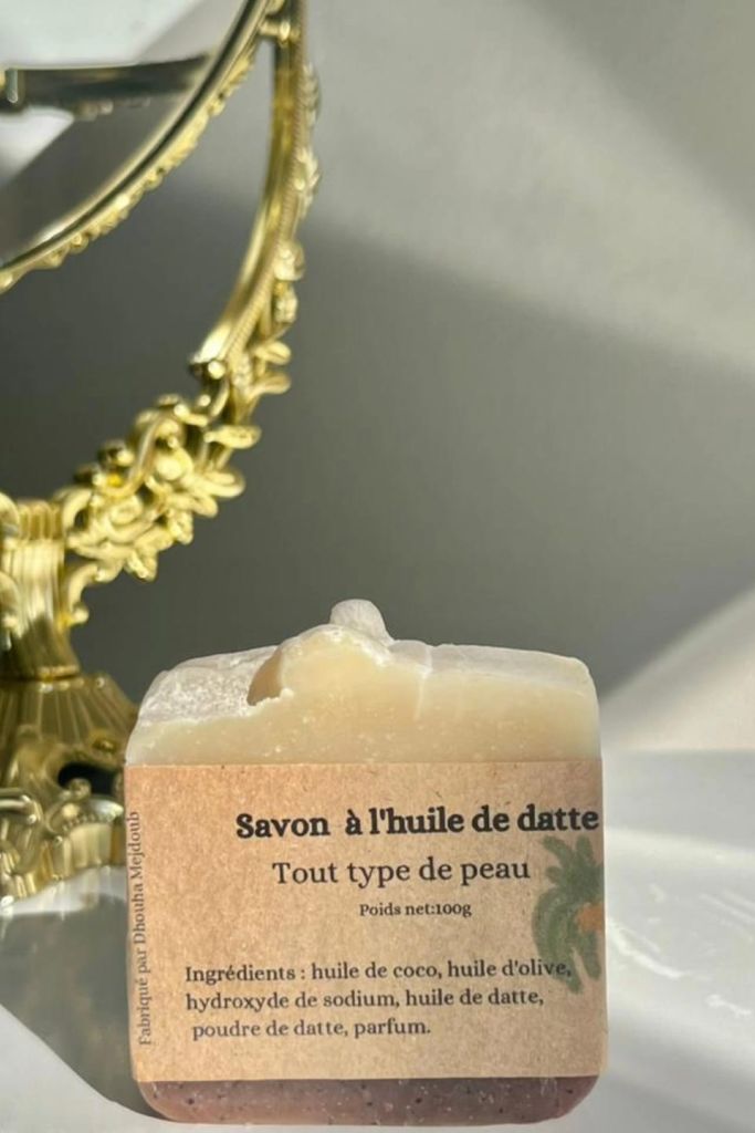 Moudda Oasissia - Savon au huile et poudre de dattes - 3