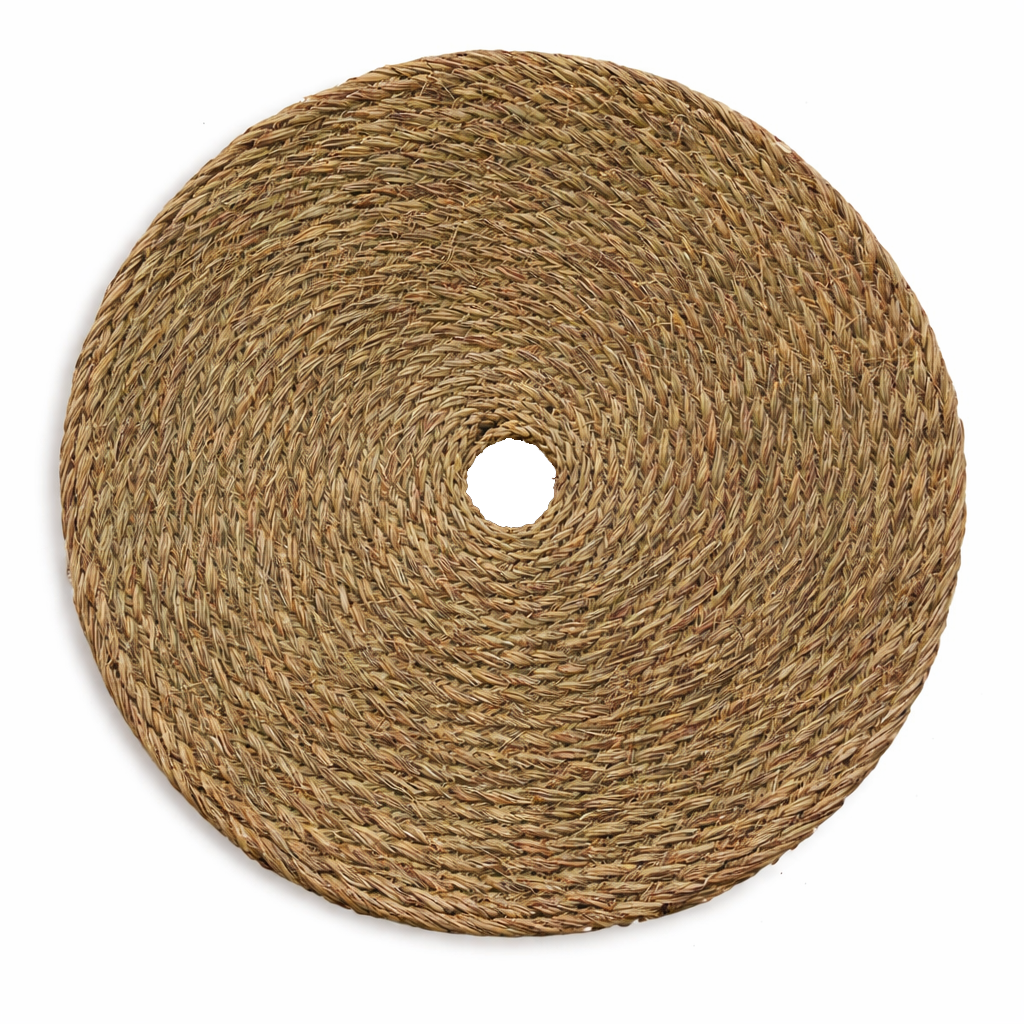 Grigri Halfa Creation - Tapis ronde en Halfa - 1