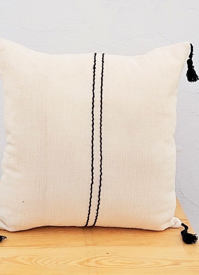 Moudda YANS HOME - Coussin brodé - 2