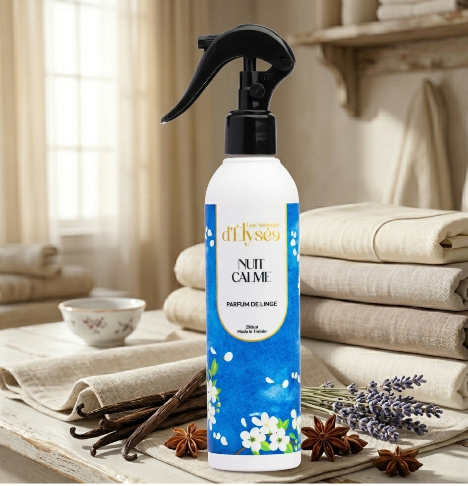 Grigri Les senteurs d’Élysée - Parfum de linge – Nuit Calme - 1