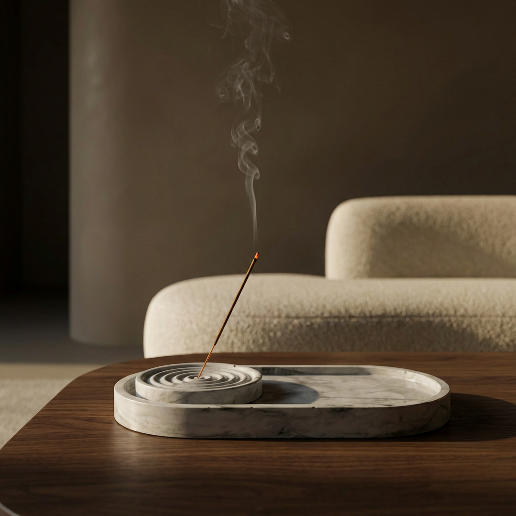 Grigri Maison Núr - Ensemble Porte-Encens Zen - 1