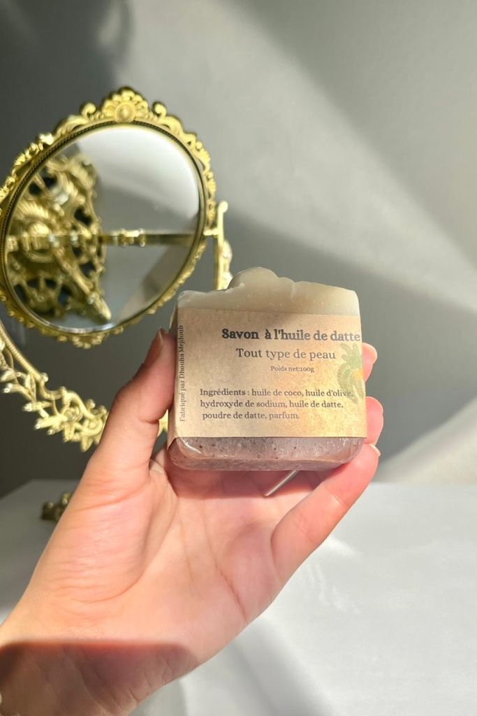 Moudda Oasissia - Savon au huile et poudre de dattes - 1