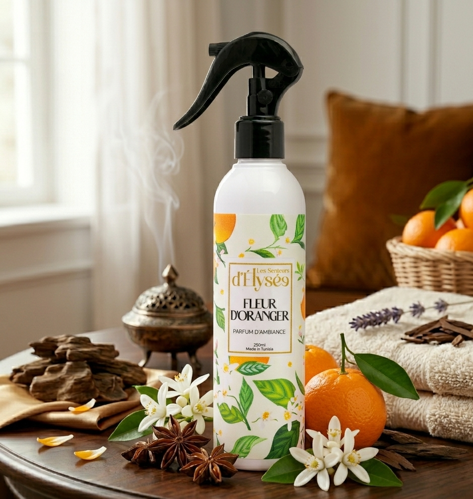 Grigri Les senteurs d’Élysée - Parfum d’ambiance – Fleur d’Oranger - 1