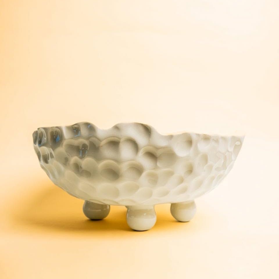 Grigri Booja - Bougie en bol martelé - 1