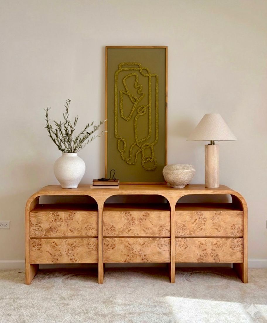 Grigri Maison & Argile - Tableau Abstrait - 1