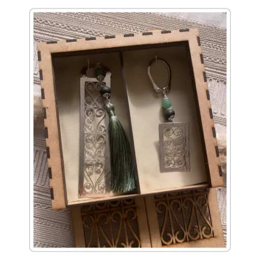 Grigri HOUD'ART - Coffret porte clé et marque page - 1