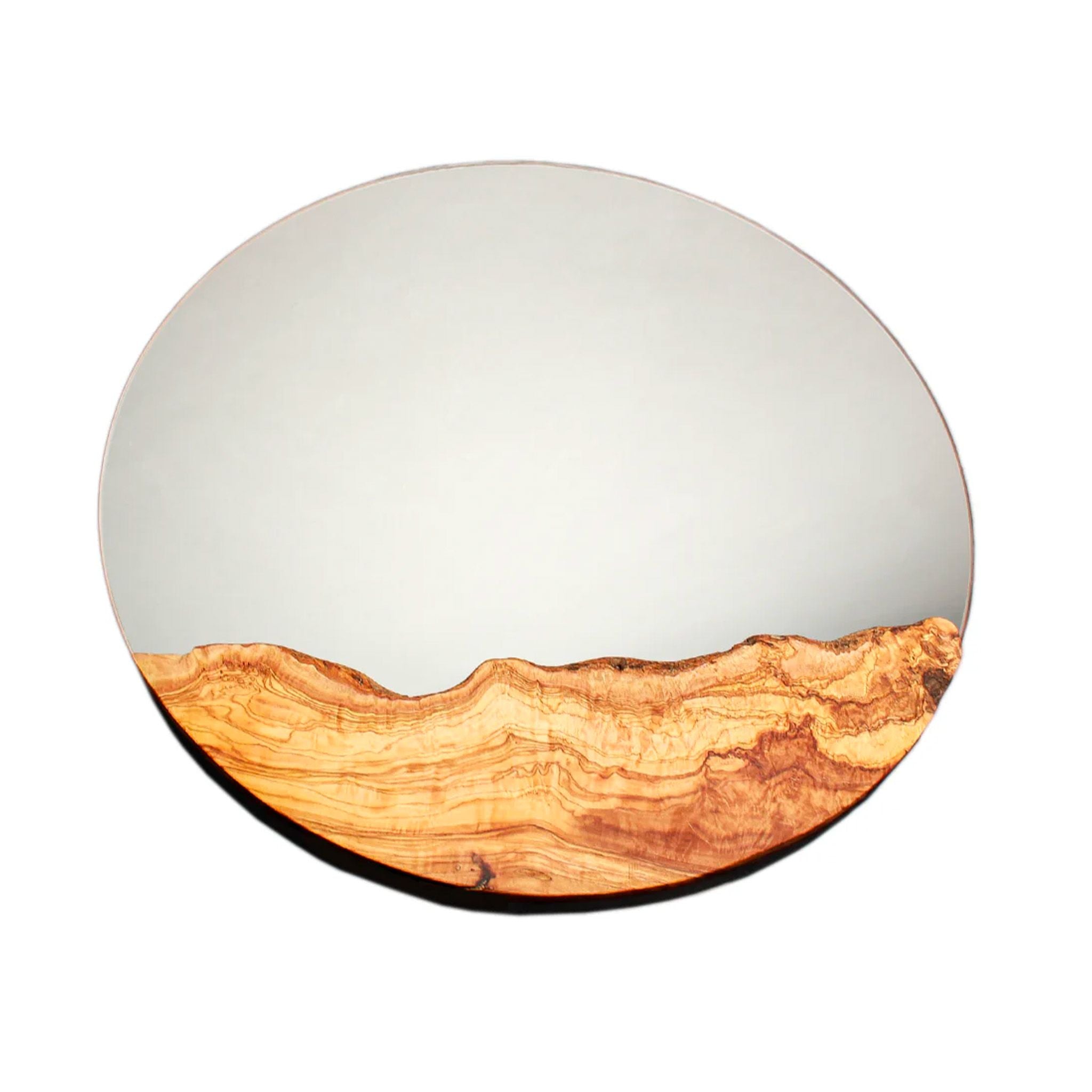 Grigri Didon Wood - Miroir rond - 1