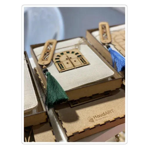 Grigri HOUD'ART - Coffret bloc note Stylo Marque page - 1