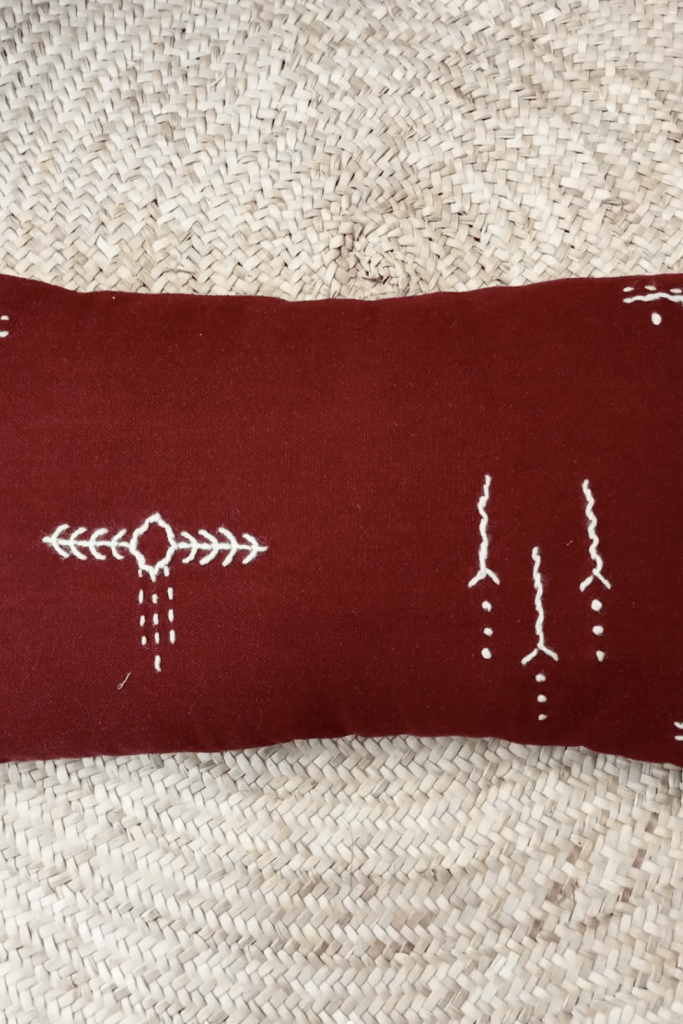 Moudda YANS HOME - Coussin berbère brodé - 1