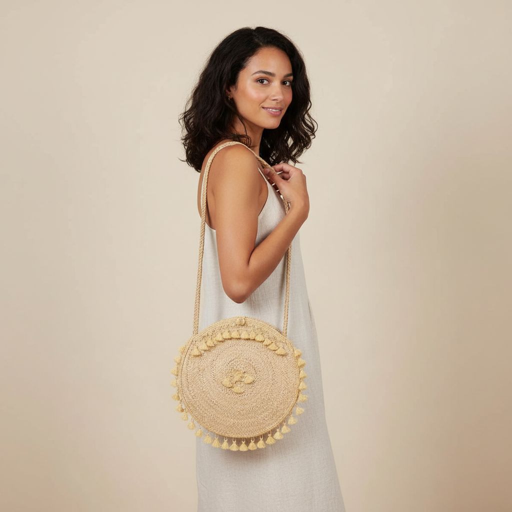 Grigri Halfa Creation - Sac à main rond tendance taille M pour un style irrésistible - 1