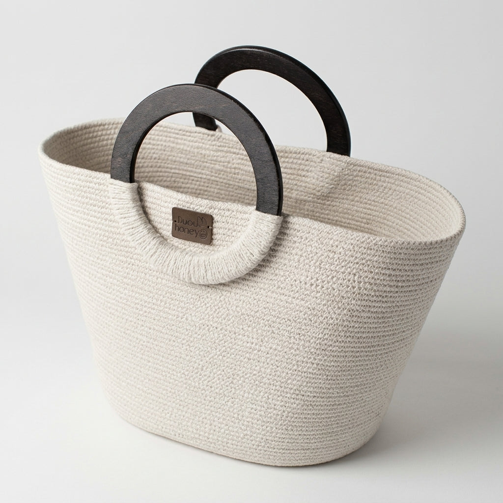 Sac Panier Tressé