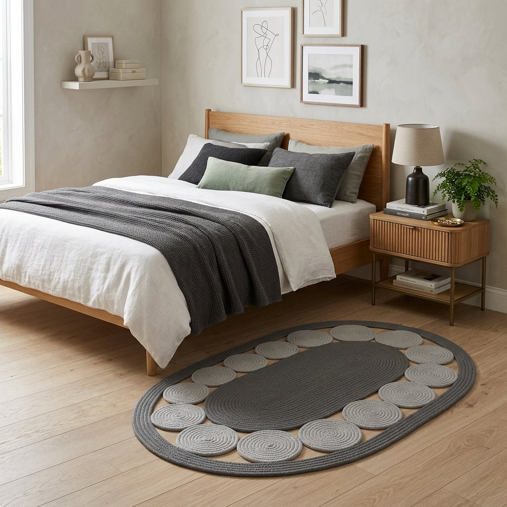 Tapis oval