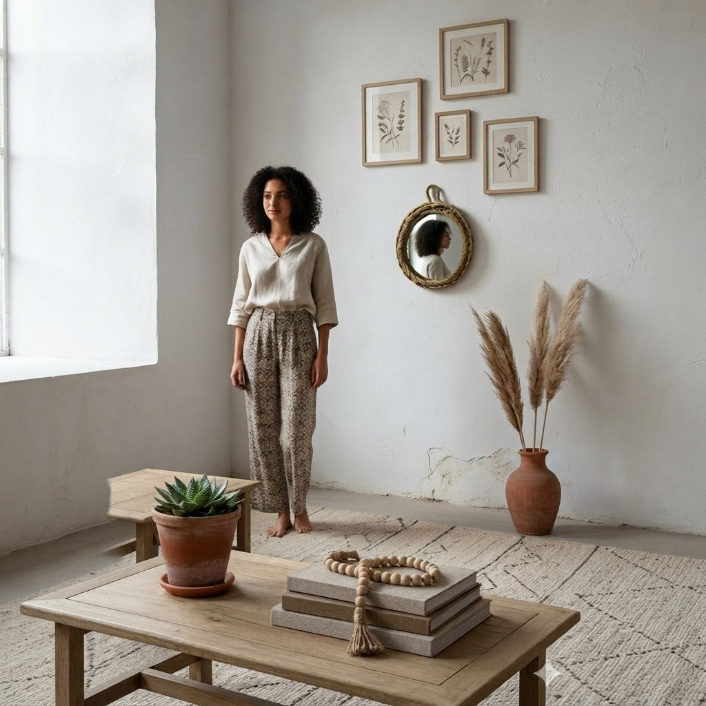 Miroir en halfa