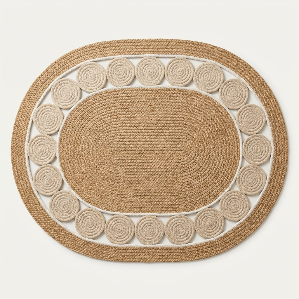 Tapis oval