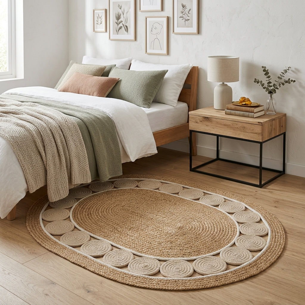Tapis oval