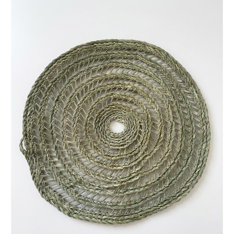 Grigri Halfa Creation - Tapis halfa fait à la main pour un intérieur unique 80 cm - 1