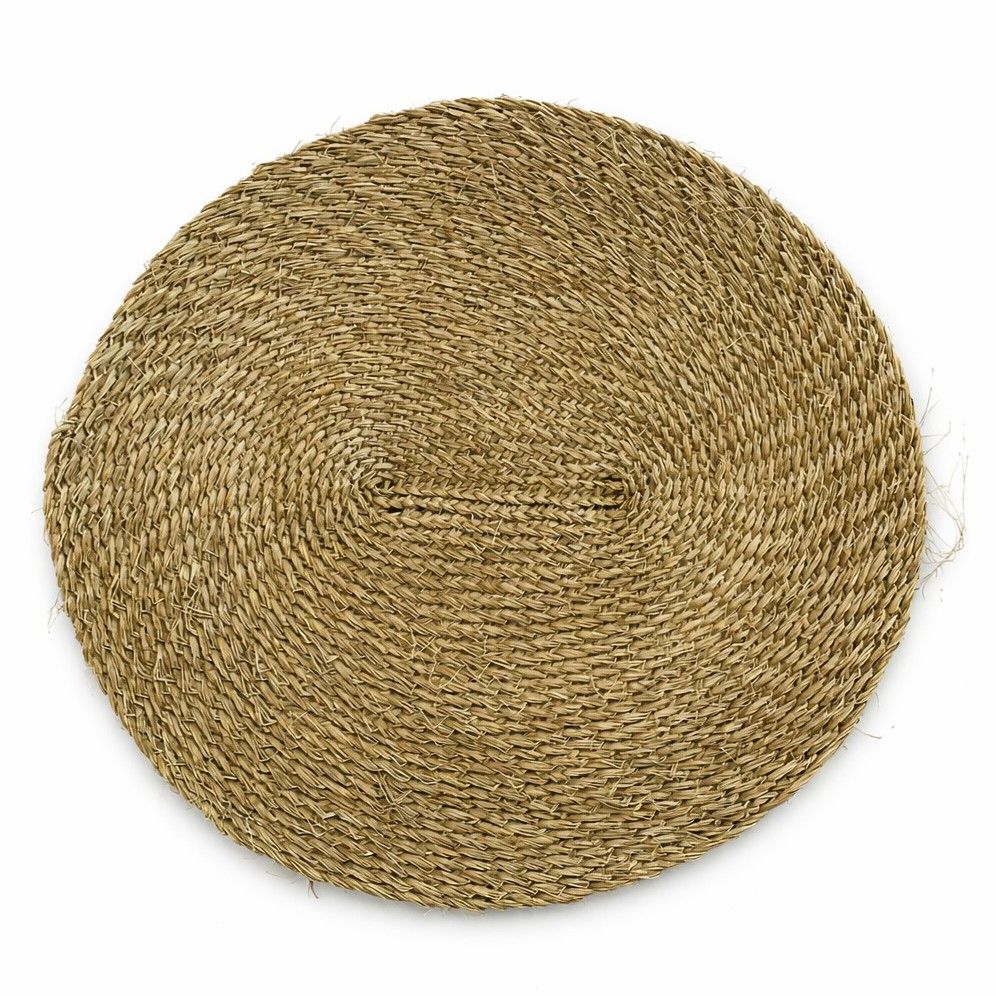 Grigri Halfa Creation - Tapis artisanal fait main 1m x 0.6m forme ovale - 1