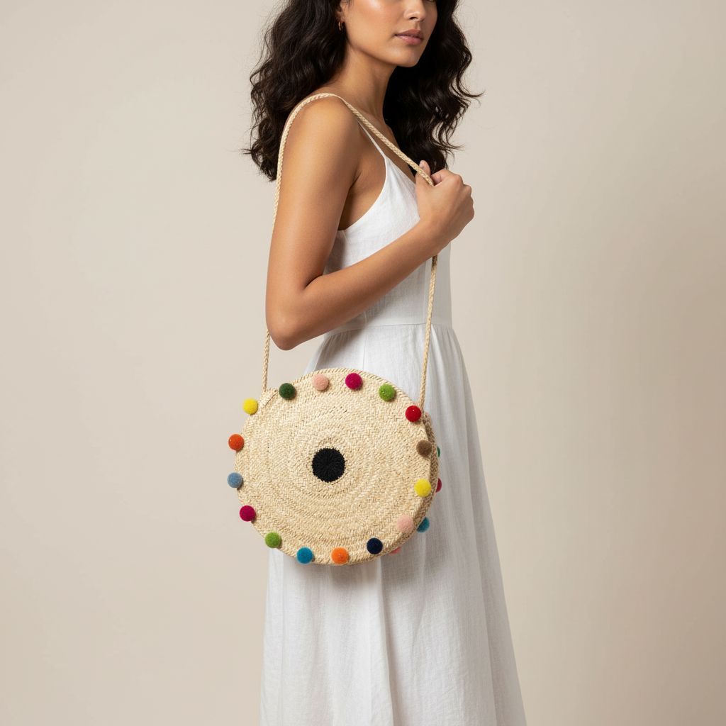 Grigri Halfa Creation - Sac rond élégant taille M pour un style irrésistible - 1