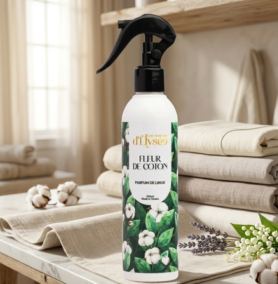 Grigri Les senteurs d’Élysée - Parfum de linge - fleur de coton - 1