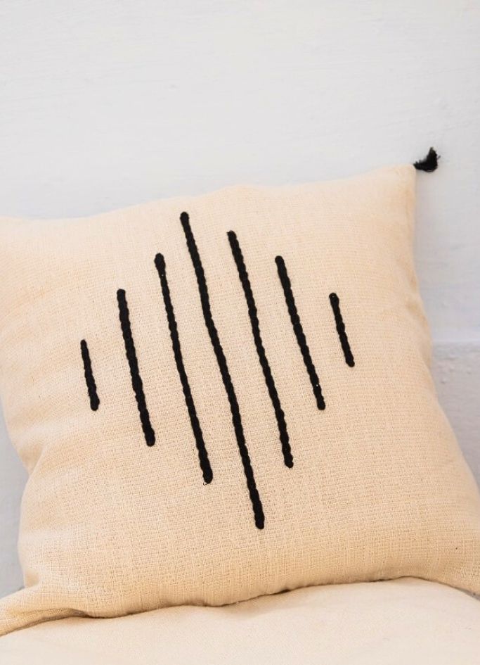 Moudda YANS HOME - Coussin brodé - 3