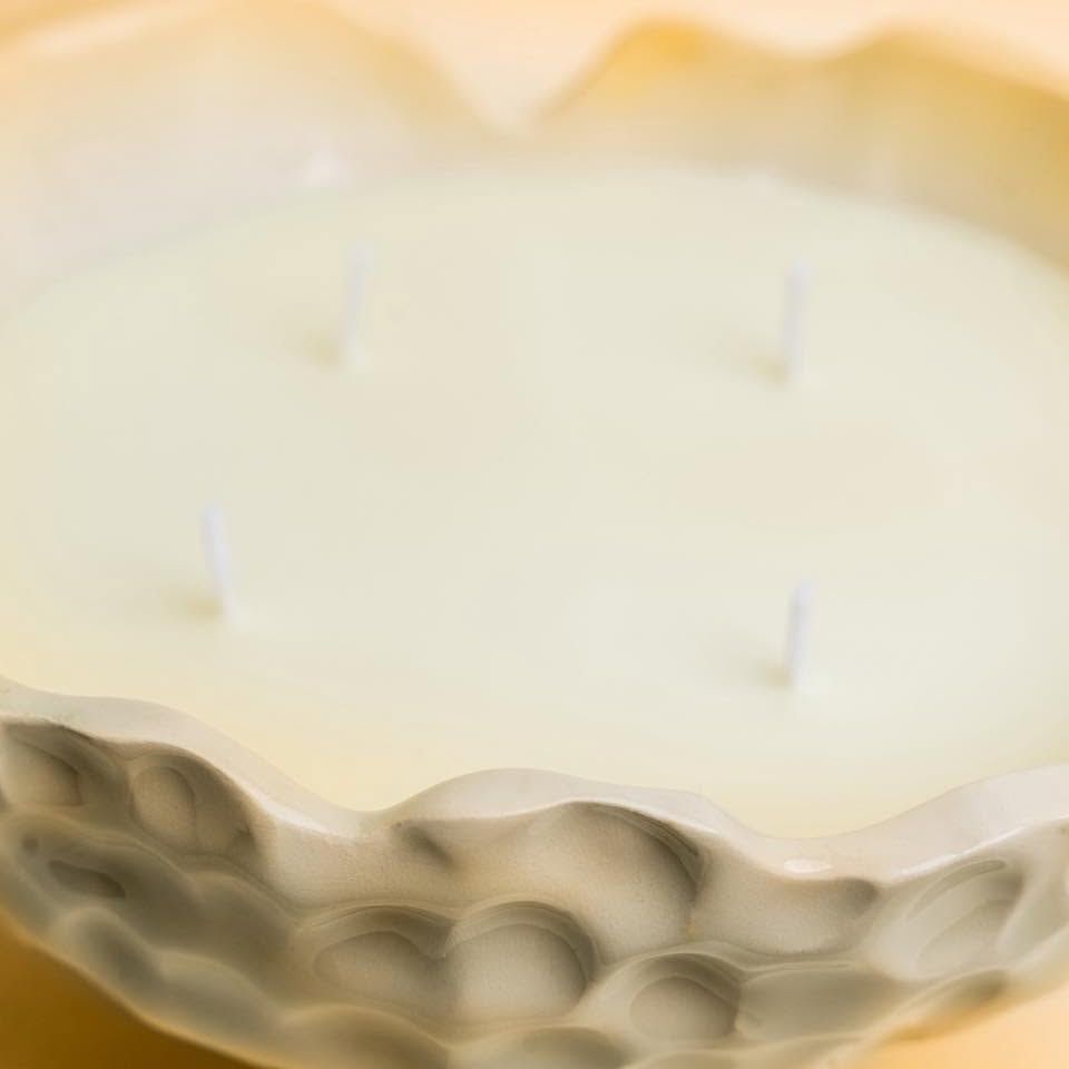 Grigri Booja - Bougie en bol martelé - 2