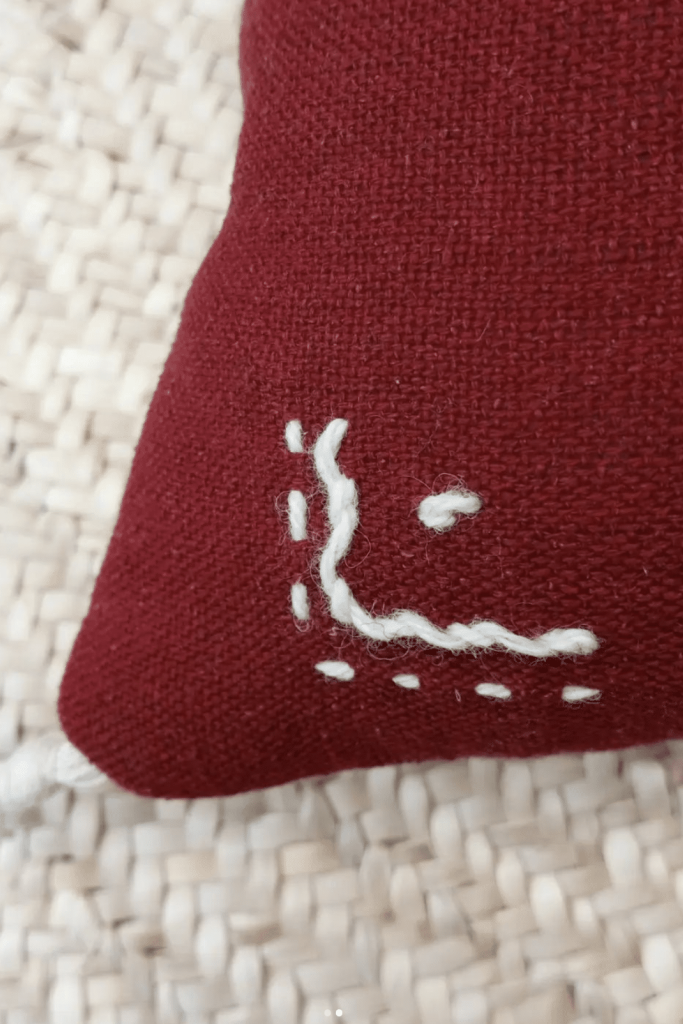 Moudda YANS HOME - Coussin berbère brodé - 2