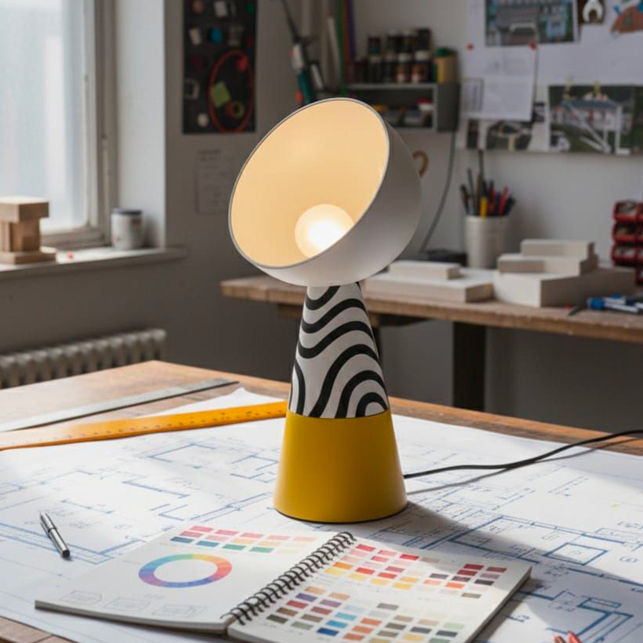 Luminaire géométrique