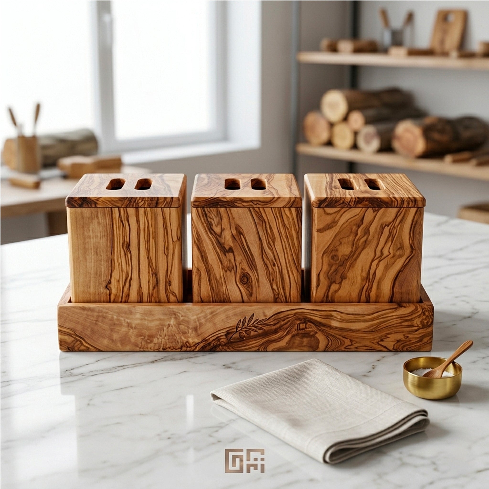 3 BOITE A EPICES AVEC SUPPORT