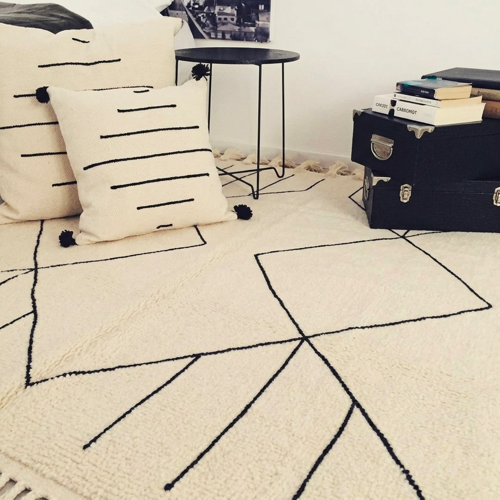 Tapis berbère en laine