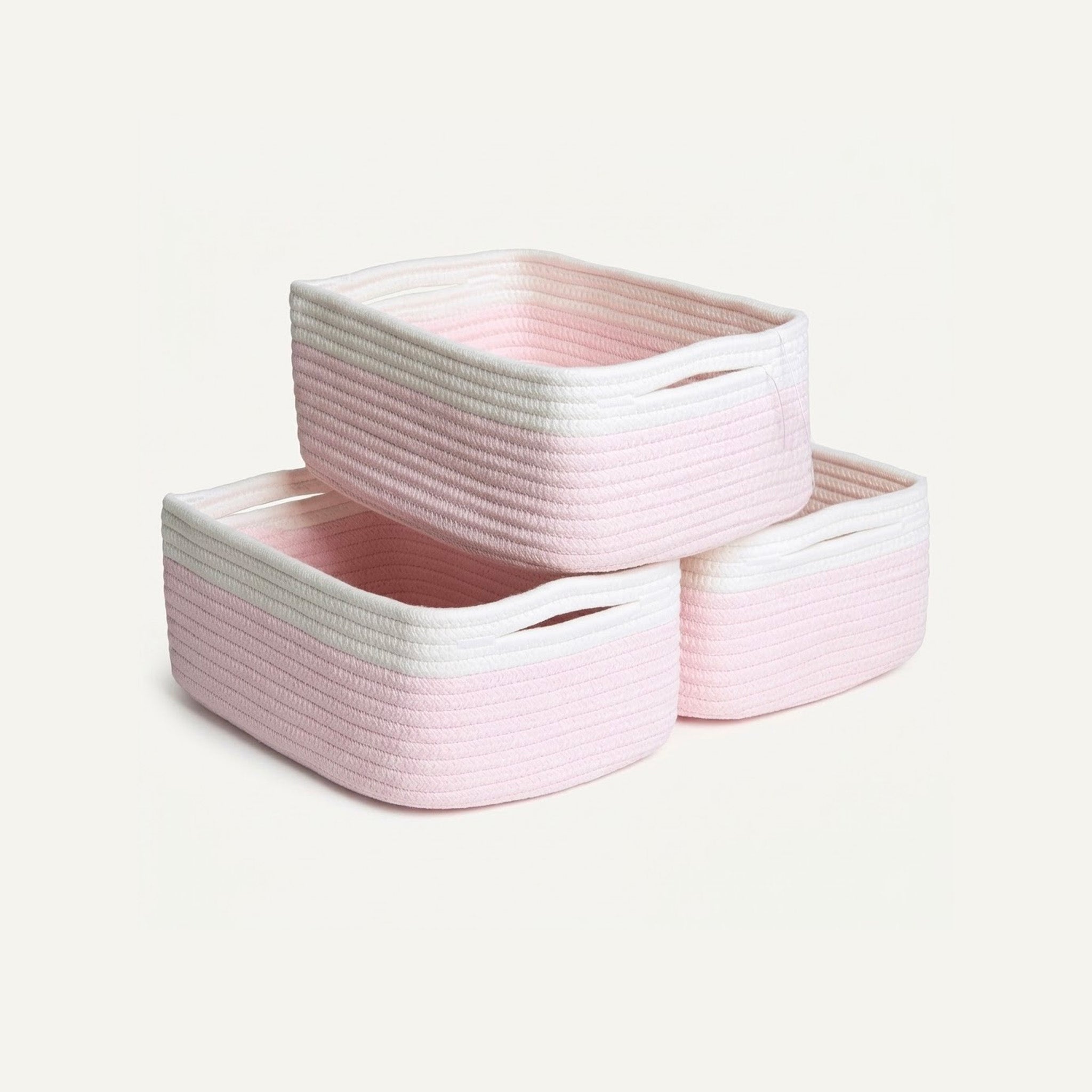 Lot de 3 paniers de rangement
